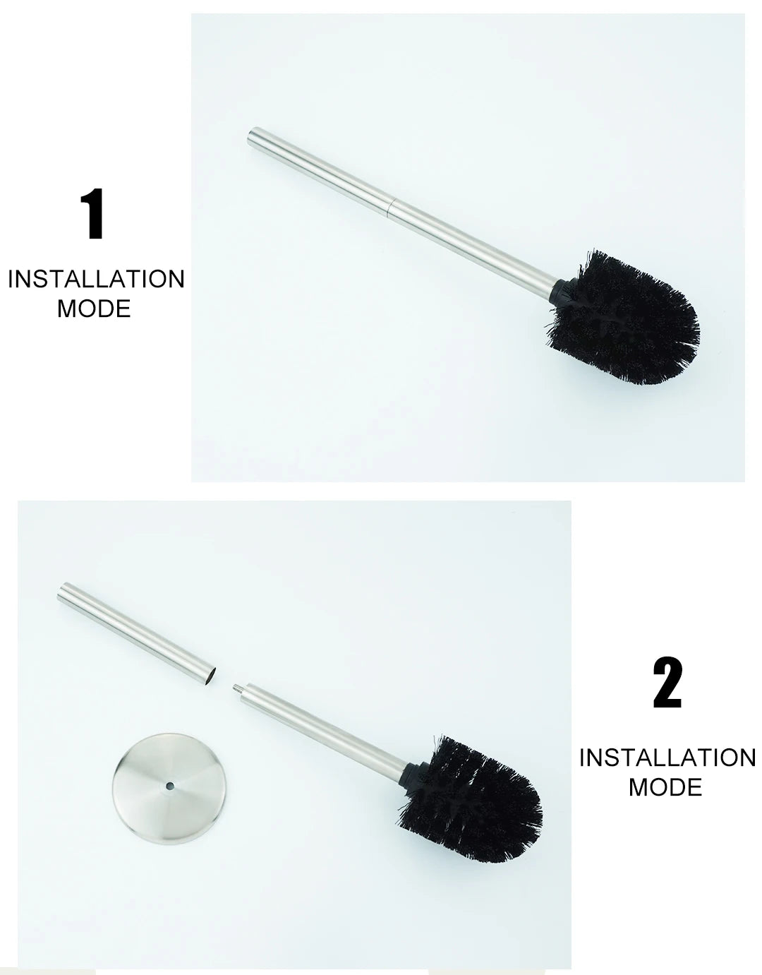 Toilettenbürstenhalter – Edelstahl Wandmontage