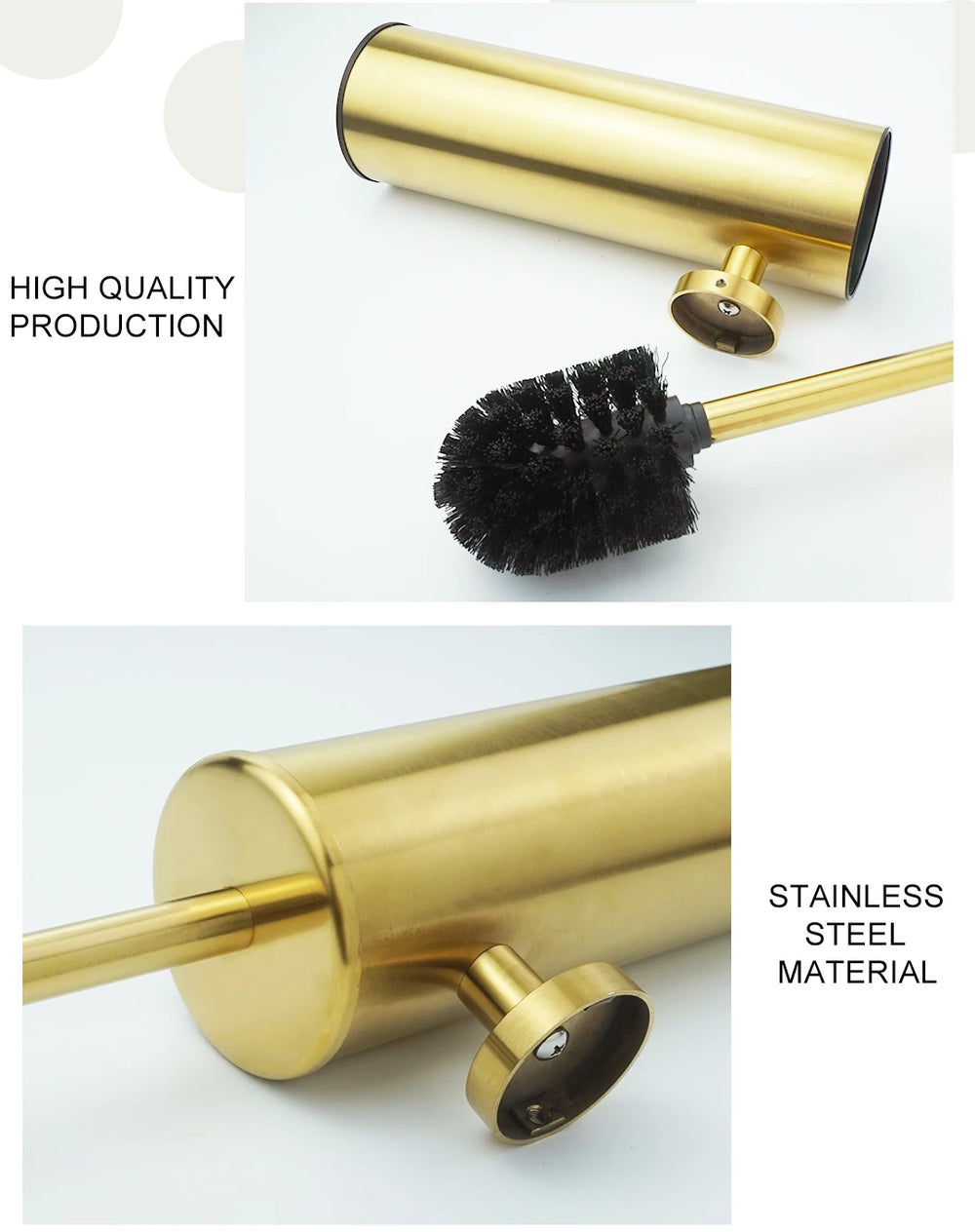 Toilettenbürstenhalter – Edelstahl Wandmontage