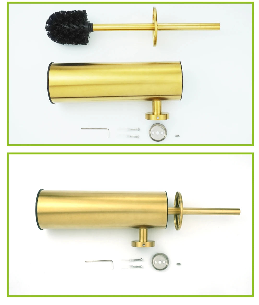 Toilettenbürstenhalter – Edelstahl Wandmontage