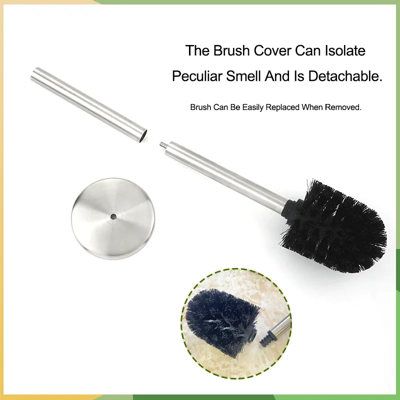 Toilettenbürstenhalter – Edelstahl Wandmontage