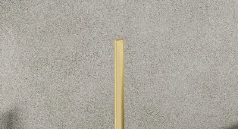 Toilettenbürstenhalter – Gebürstetes Gold Aluminium – Stilvolles Design