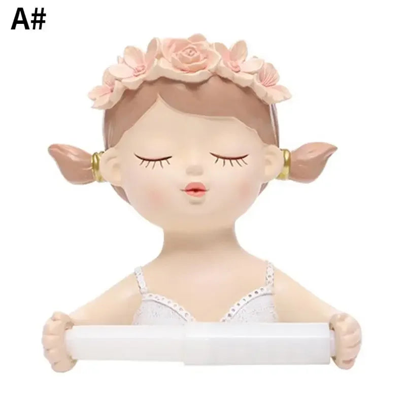 Toilettenpapierhalter Fee – Cartoon PVC Design