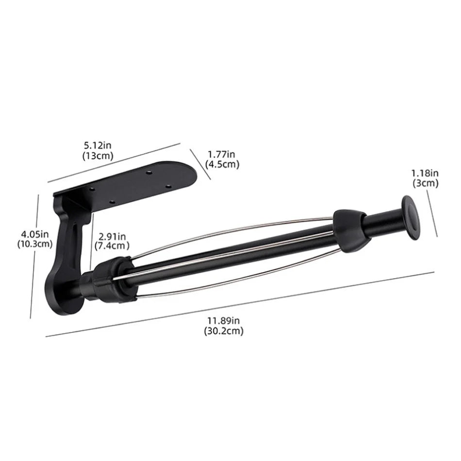 Toilettenpapierhalter – Roségold Aluminium – Wandmontage