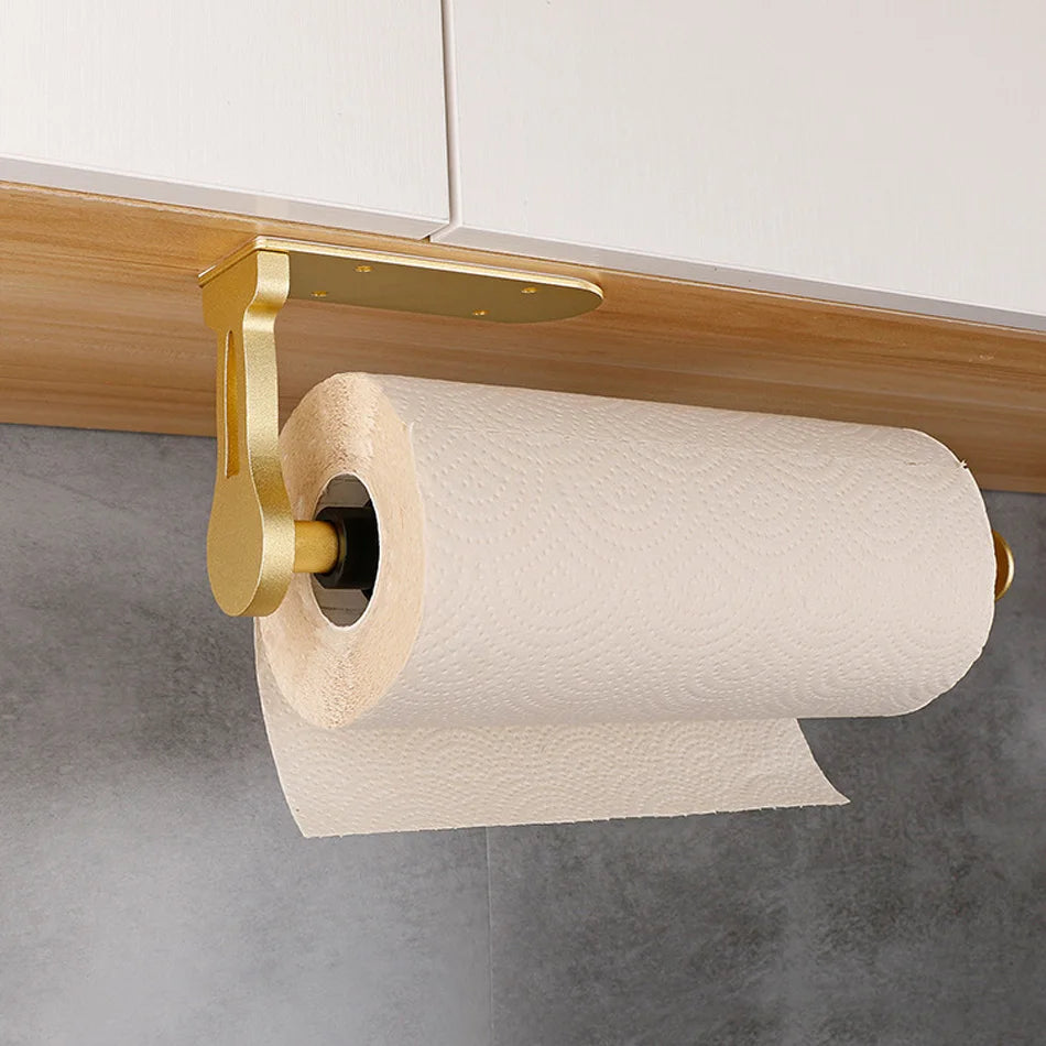 Toilettenpapierhalter – Roségold Aluminium – Wandmontage