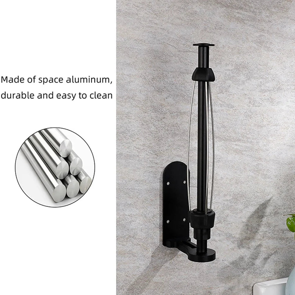 Toilettenpapierhalter – Roségold Aluminium – Wandmontage