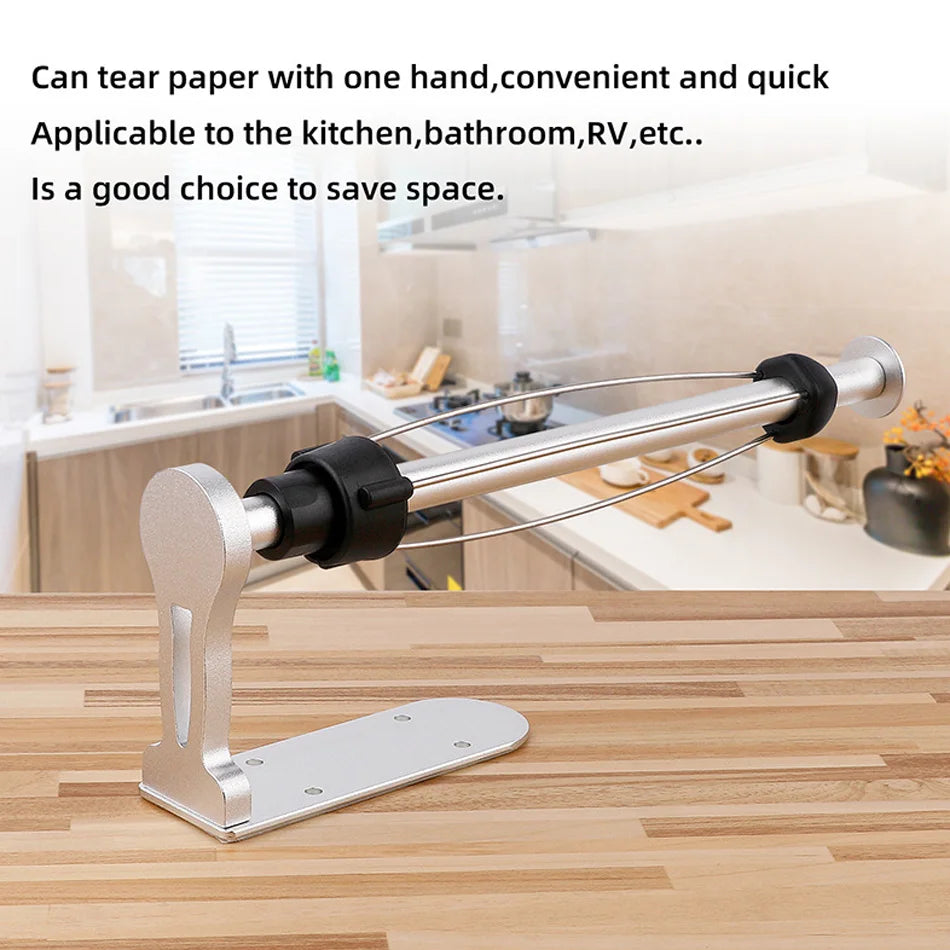 Toilettenpapierhalter – Roségold Aluminium – Wandmontage