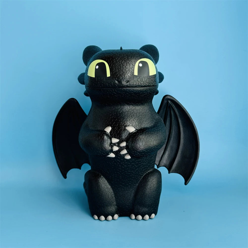 Toothless Dekorationsbecher – Stilisiertes Anime-Design 50°C Limit