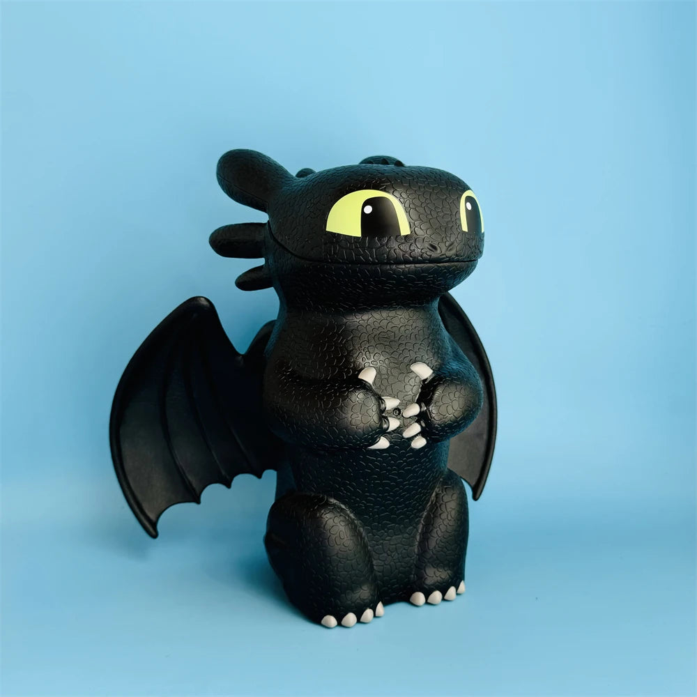 Toothless Dekorationsbecher – Stilisiertes Anime-Design 50°C Limit