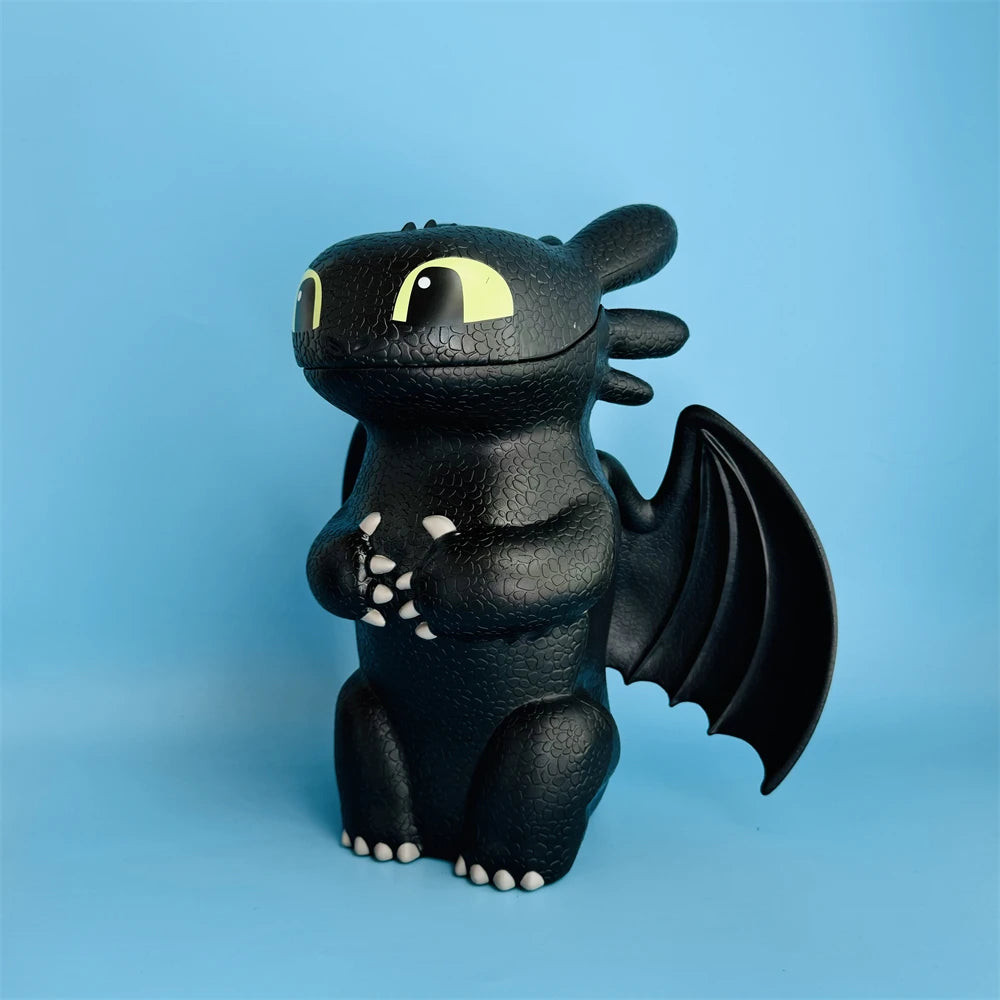 Toothless Dekorationsbecher – Stilisiertes Anime-Design 50°C Limit