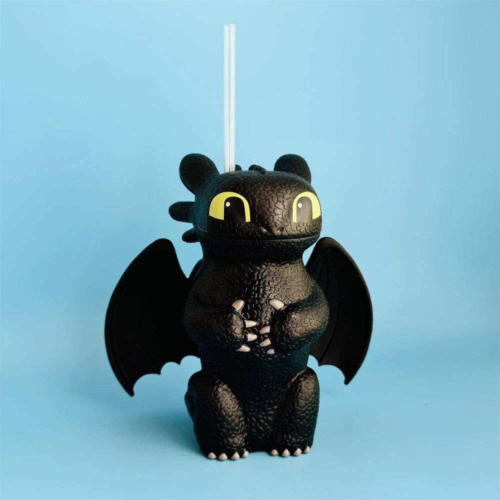 Toothless Dekorationsbecher – Stilisiertes Anime-Design 50°C Limit