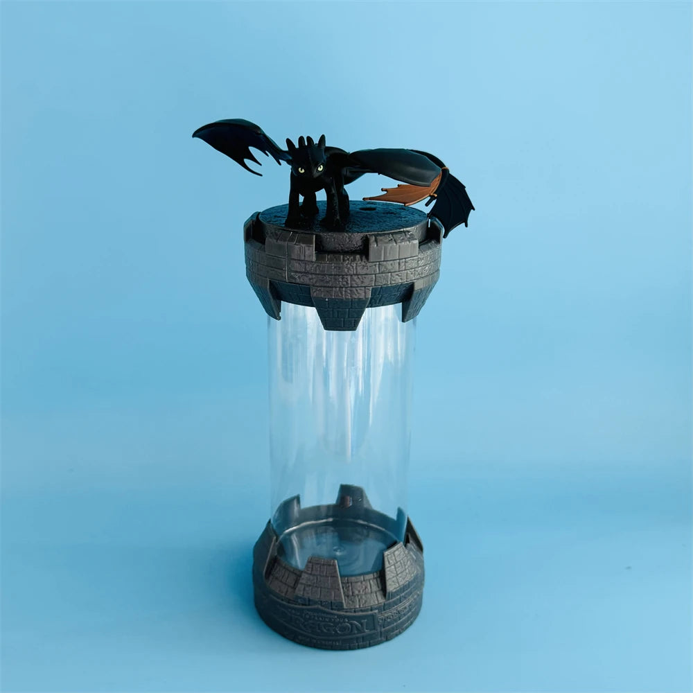 Toothless Dekorationsbecher – Stilisiertes Anime-Design 50°C Limit
