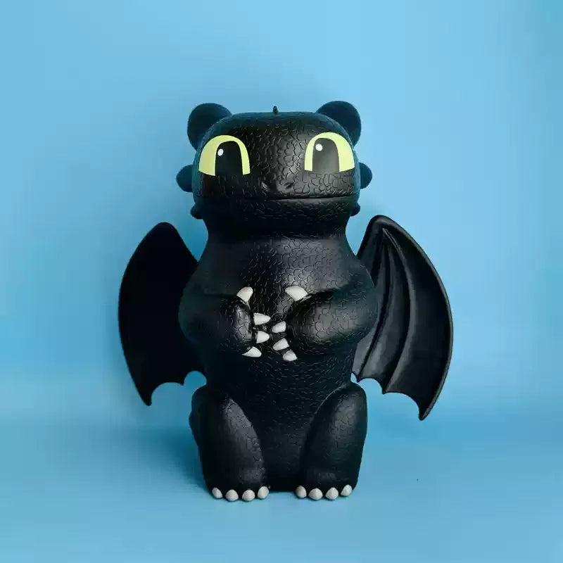 Toothless Dekorationsbecher – Stilisiertes Anime-Design 50°C Limit