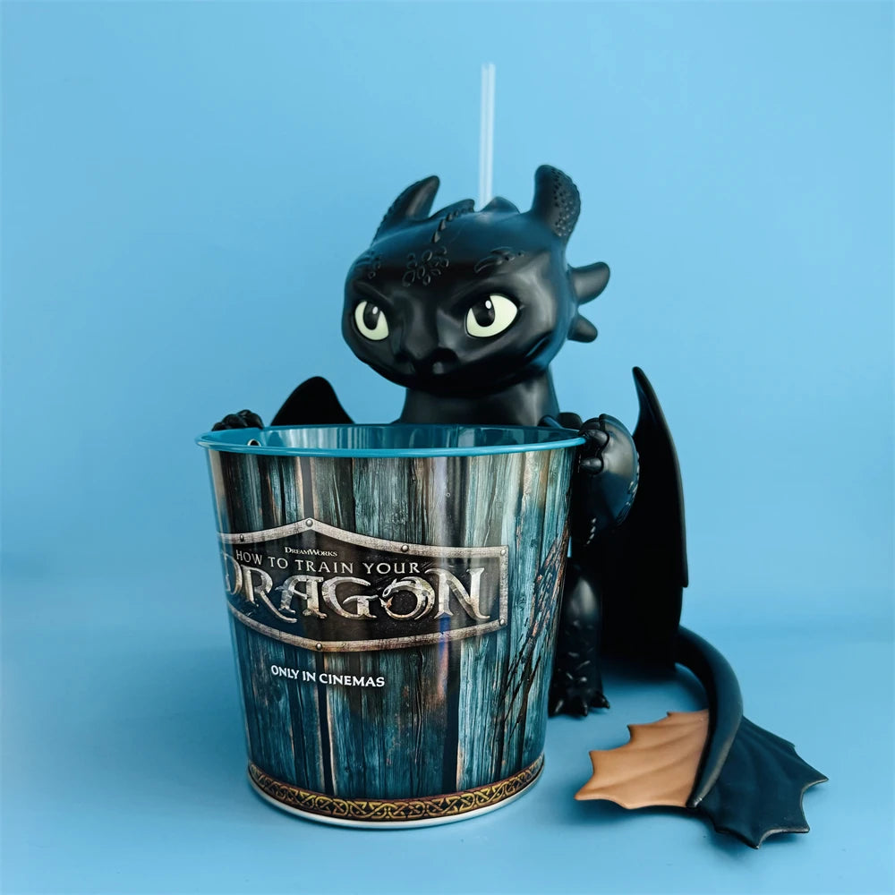 Toothless Dekorationsbecher – Stilisiertes Anime-Design 50°C Limit