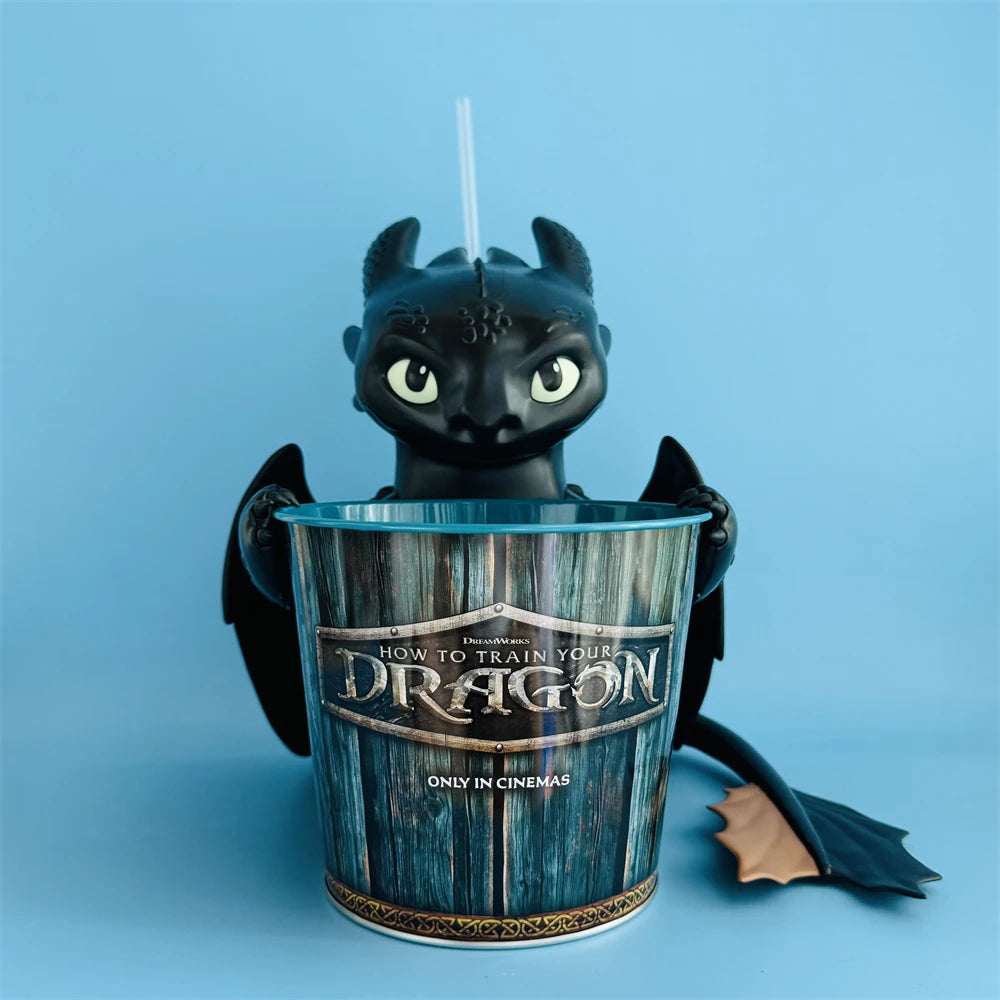 Toothless Dekorationsbecher – Stilisiertes Anime-Design 50°C Limit