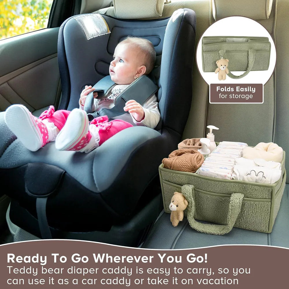 Tragbare Baby-Aufbewahrung – Plüsch, Eco, Reise