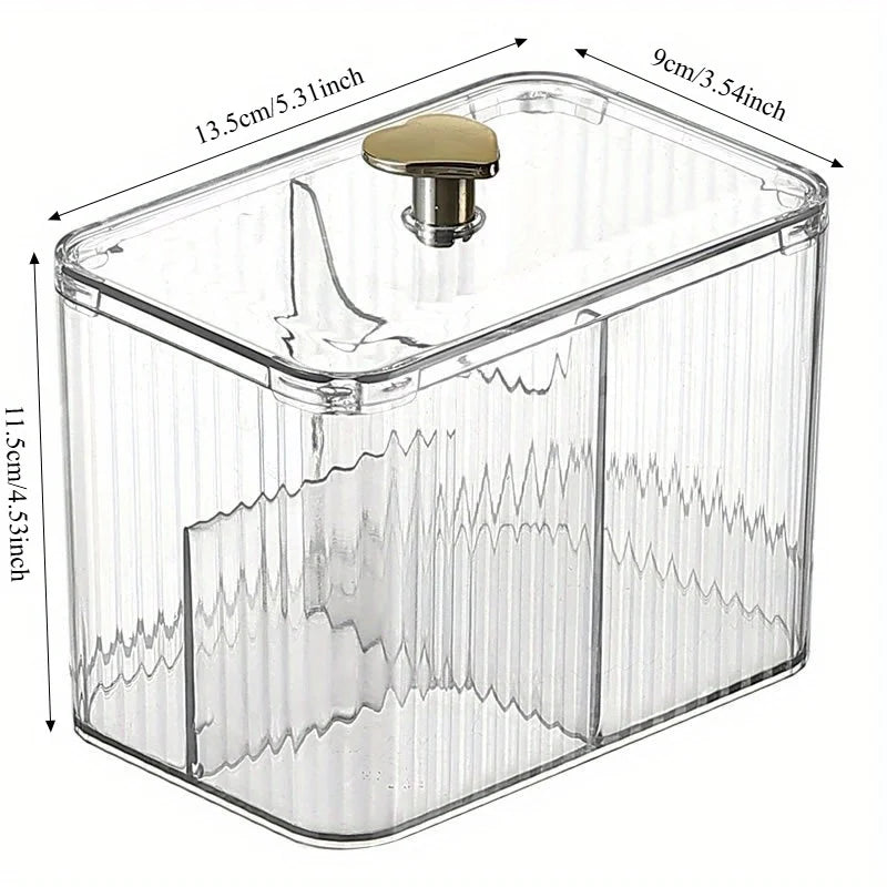 Transparente Aufbewahrungsbox – Stilvolles Design – Alltagstauglich