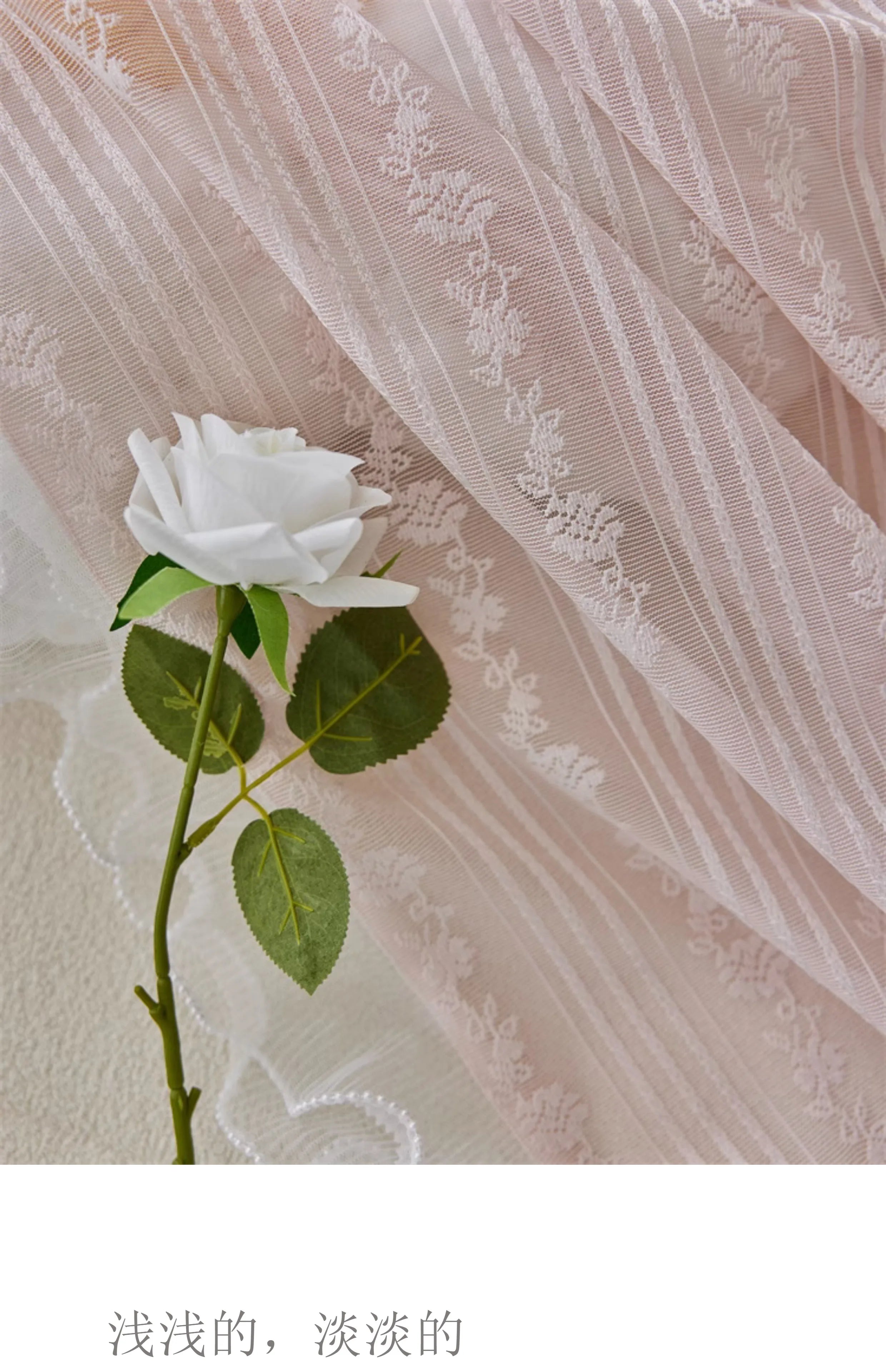 Transparente Prinzessinnen-Vorhänge – Jacquard-Design – Luxus-Wohnzimmer