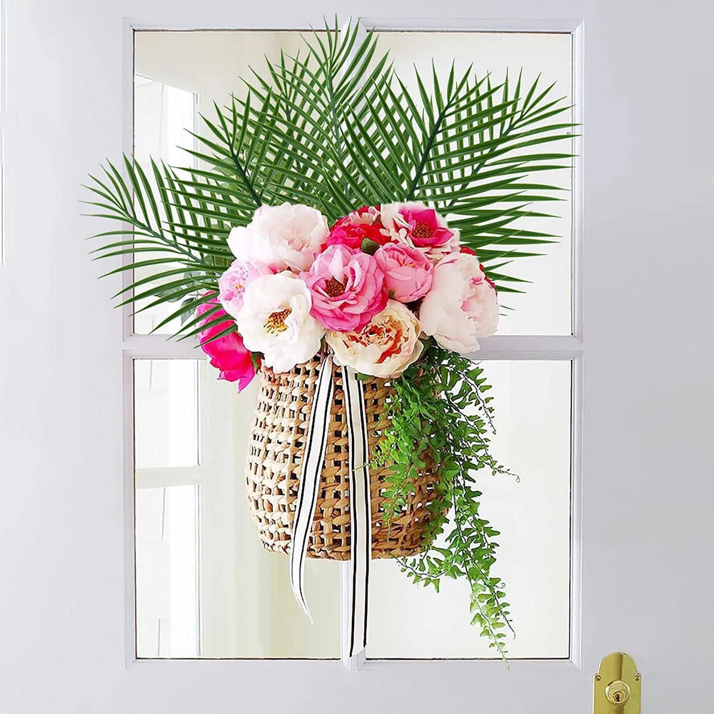 Tropische Palmblätter – Kunst-Set für Zuhause & Event