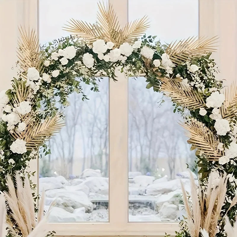 Tropische Palmblätter – Kunst-Set für Zuhause & Event