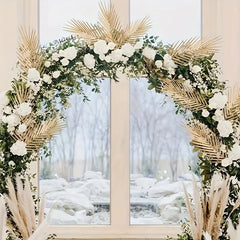 Tropische Palmblätter – Kunst-Set für Zuhause & Event