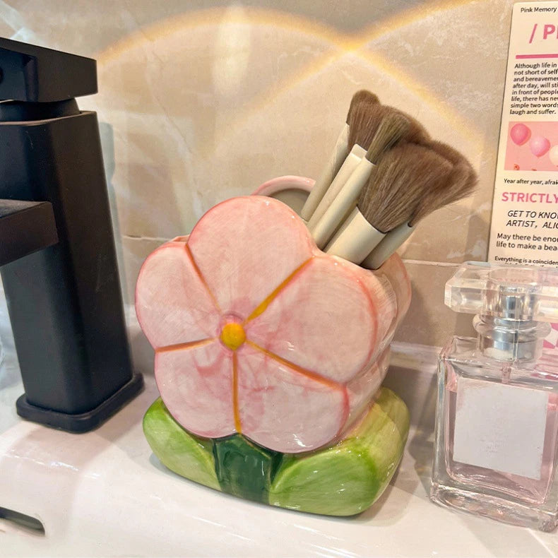 Tulpen Blume Aufbewahrung – Keramik Tisch Schön