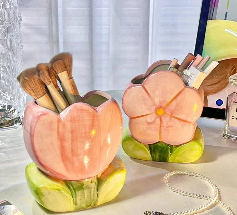 Tulpen Blume Aufbewahrung – Keramik Tisch Schön