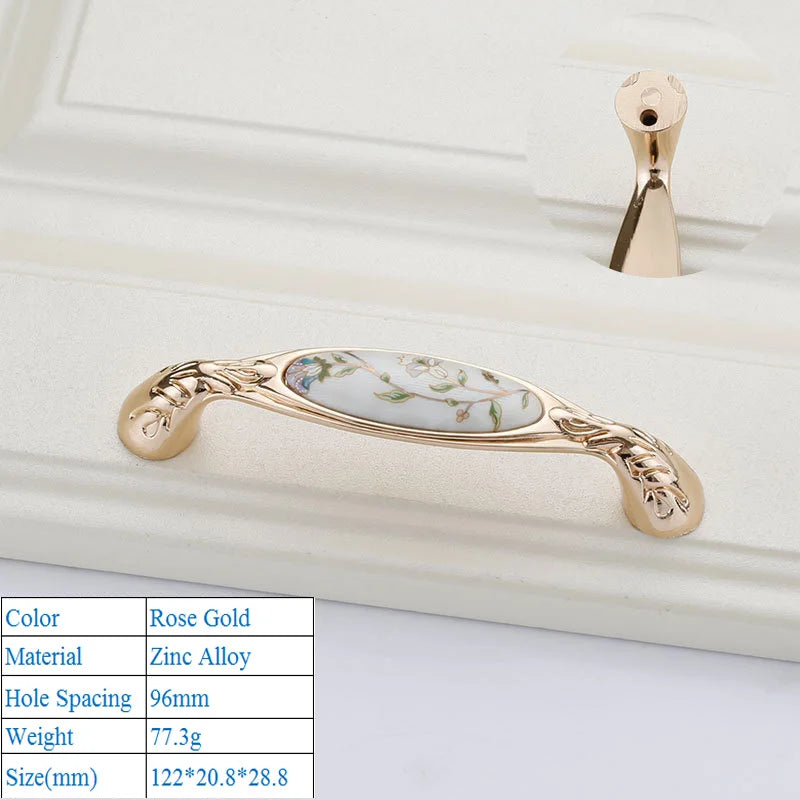 Türgriff Roségold – Europäischer Stil – 35-50mm