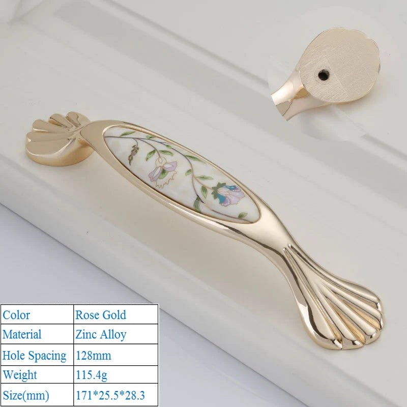 Türgriff Roségold – Europäischer Stil – 35-50mm