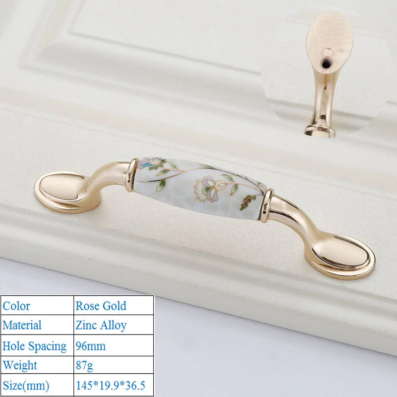 Türgriff Roségold – Europäischer Stil – 35-50mm