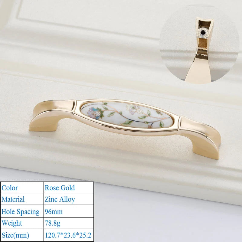 Türgriff Roségold – Europäischer Stil – 35-50mm