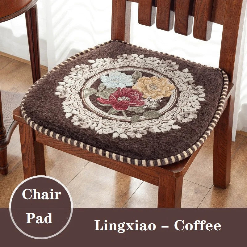 U-förmige Memory-Schaum-Sitzkissen – Blumenmuster 42x44cm