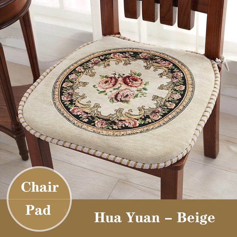 U-förmige Memory-Schaum-Sitzkissen – Blumenmuster 42x44cm