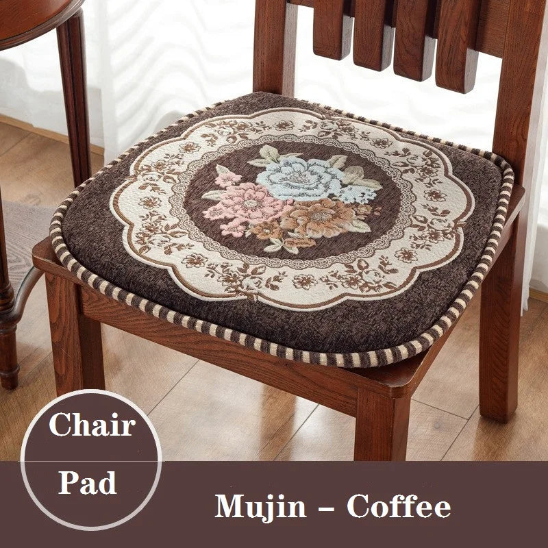 U-förmige Memory-Schaum-Sitzkissen – Blumenmuster 42x44cm