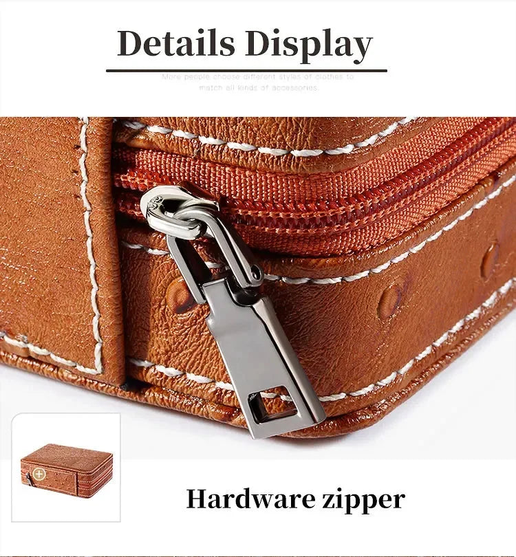 Uhrenbox Leder – Fashion & Casual – 2, 4, 8 Fächer