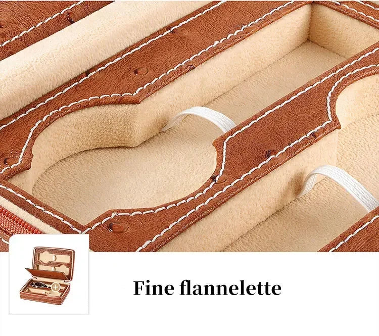 Uhrenbox Leder – Fashion & Casual – 2, 4, 8 Fächer