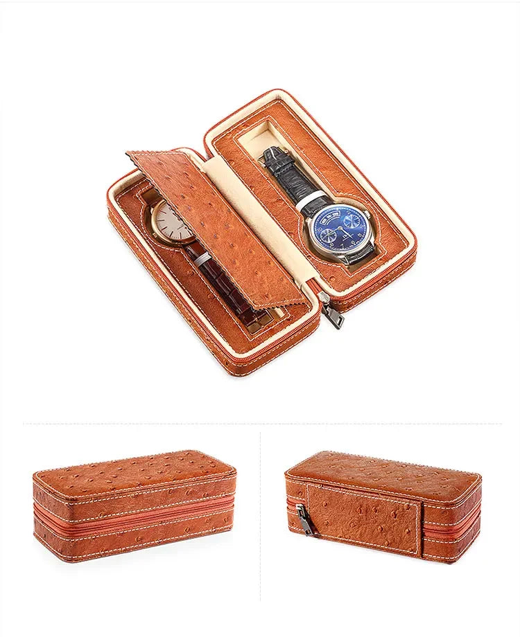 Uhrenbox Leder – Fashion & Casual – 2, 4, 8 Fächer