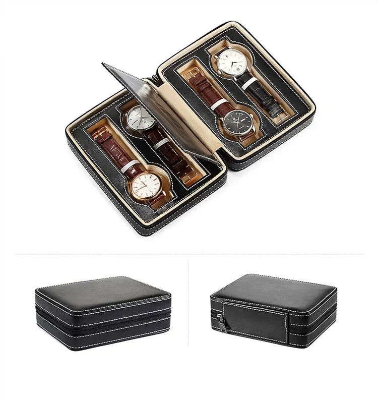 Uhrenbox Leder – Fashion & Casual – 2, 4, 8 Fächer