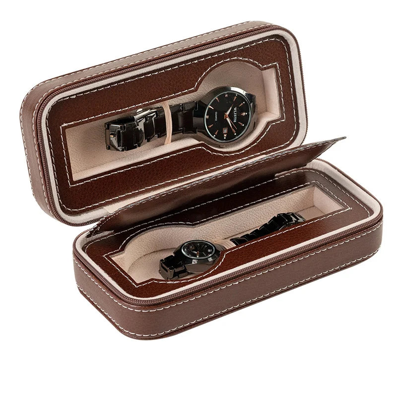 Uhrenbox Leder – Fashion & Casual – 2, 4, 8 Fächer