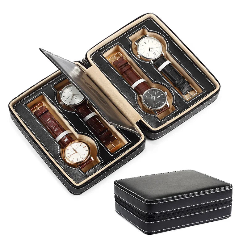 Uhrenbox Leder – Fashion & Casual – 2, 4, 8 Fächer