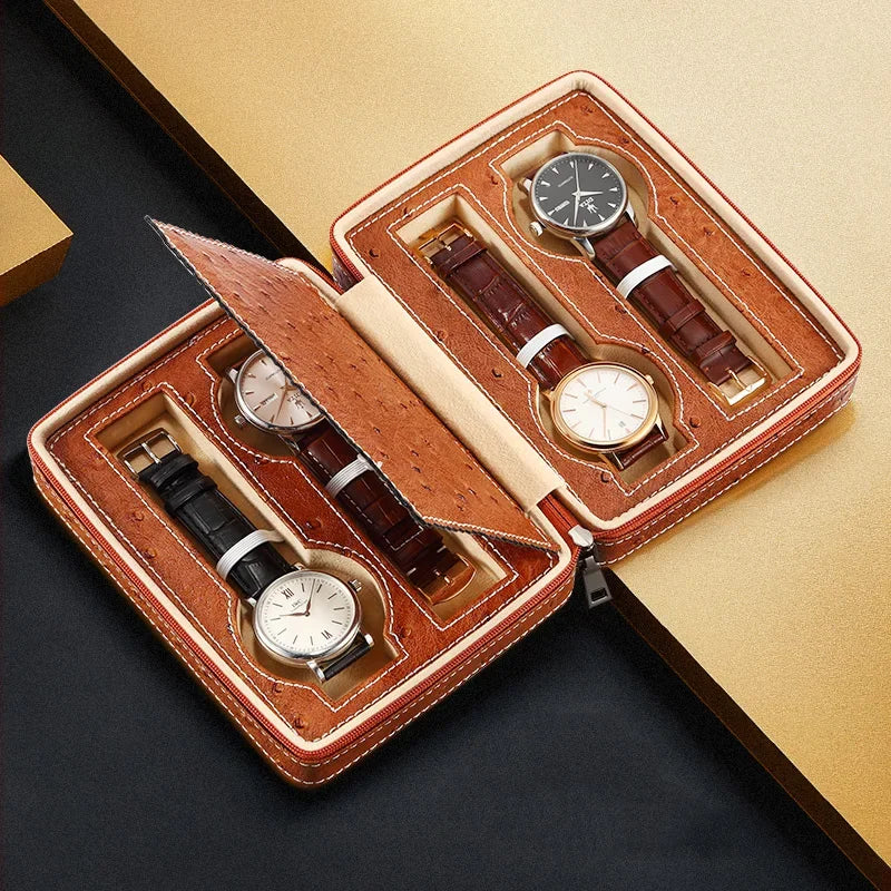 Uhrenbox Leder – Fashion & Casual – 2, 4, 8 Fächer