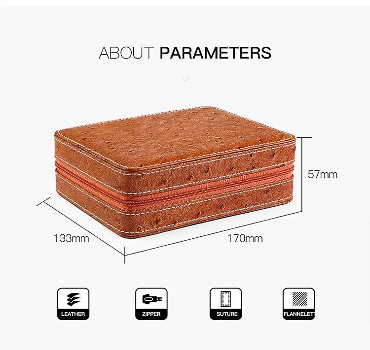 Uhrenbox Leder – Fashion & Casual – 2, 4, 8 Fächer