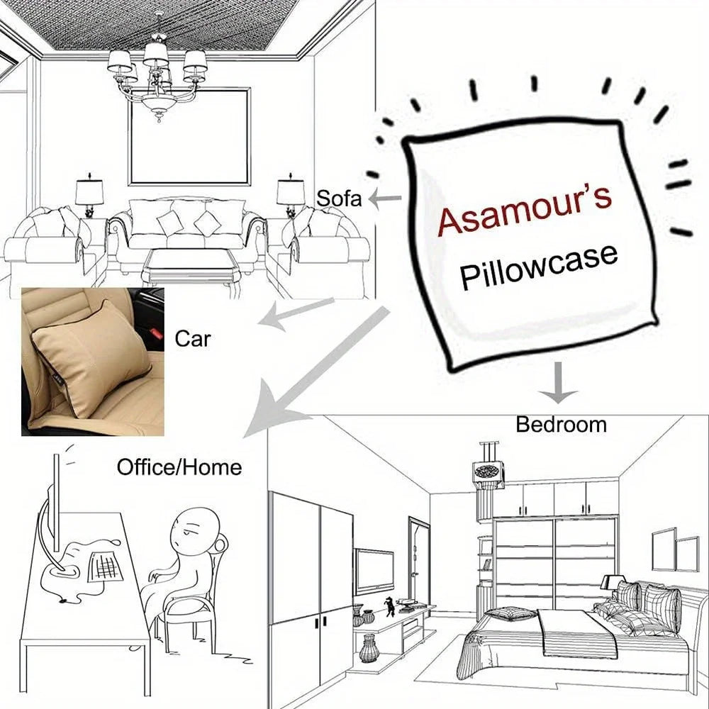 Blaue Kissenhülle Van Gogh Sternennacht aus Polyester 60x60 cm