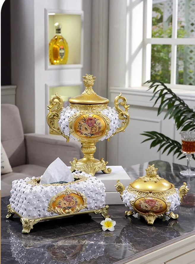 Vase im europäischen Stil - Harz Design - Wohnzimmer Must-have