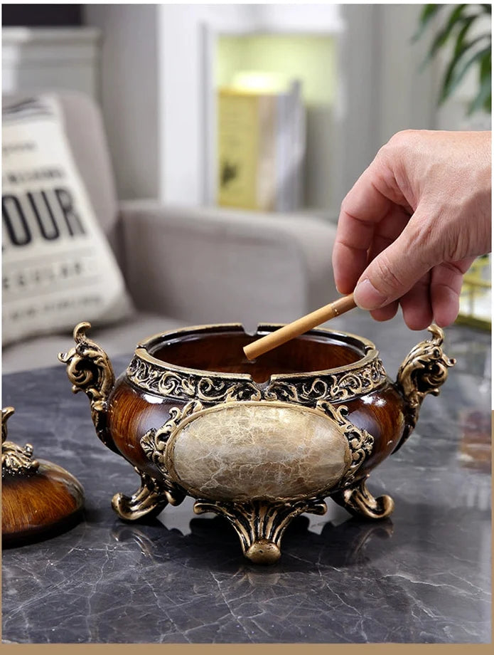 Vase im europäischen Stil - Harz Design - Wohnzimmer Must-have