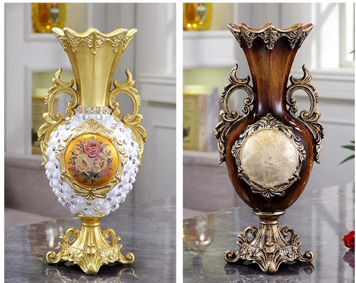 Vase im europäischen Stil - Harz Design - Wohnzimmer Must-have