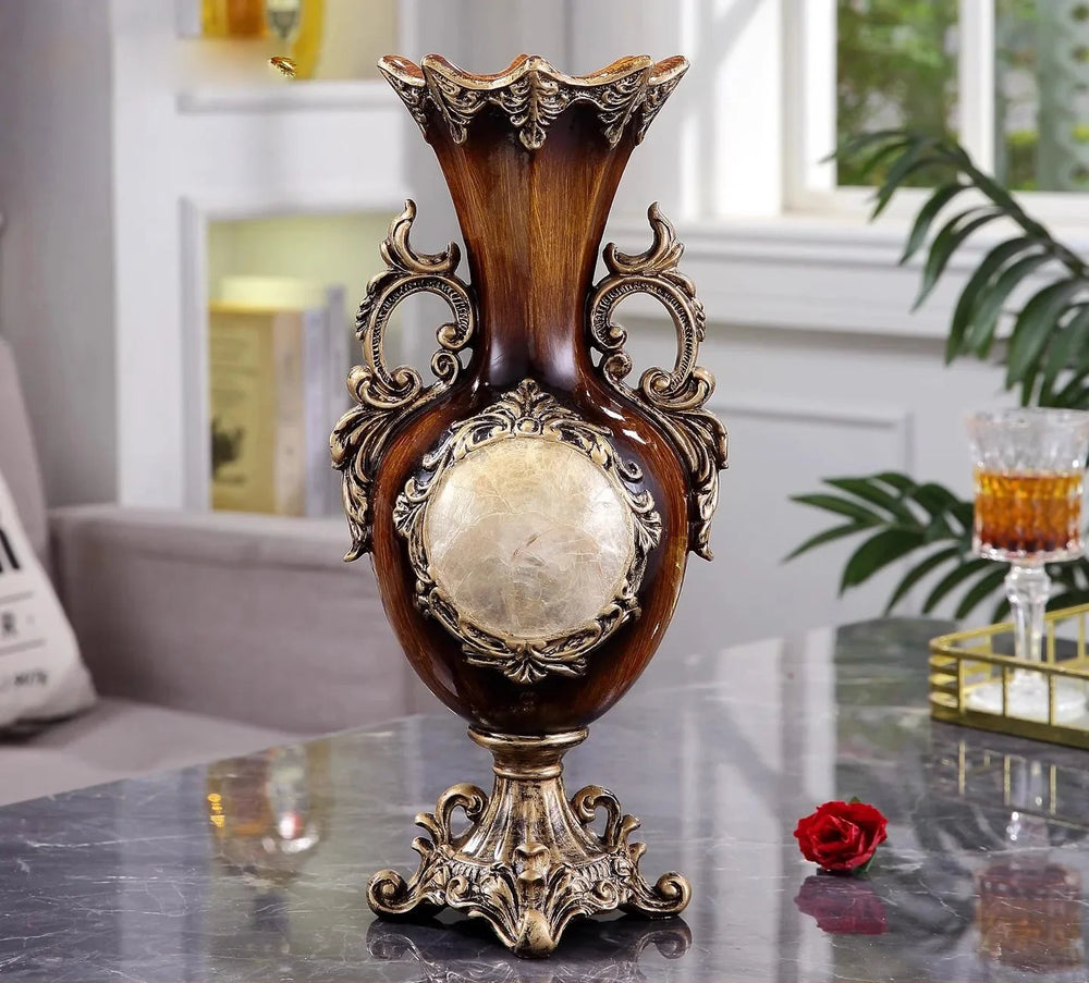 Vase im europäischen Stil - Harz Design - Wohnzimmer Must-have