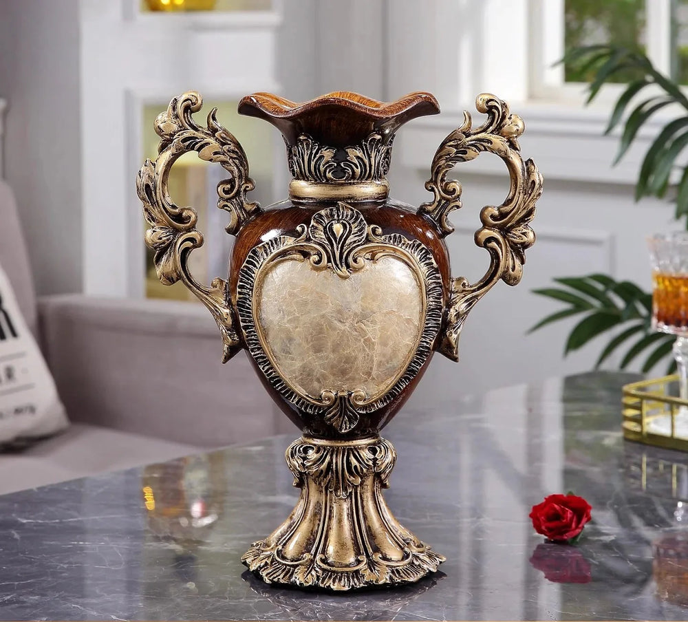 Vase im europäischen Stil - Harz Design - Wohnzimmer Must-have