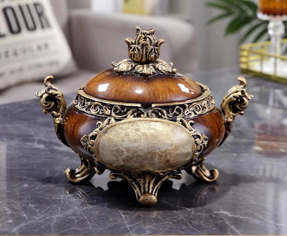 Vase im europäischen Stil - Harz Design - Wohnzimmer Must-have