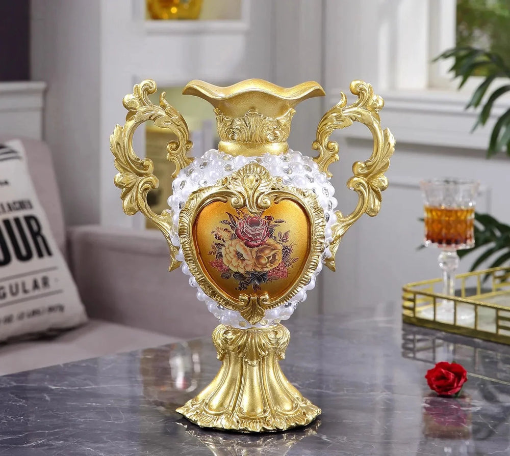 Vase im europäischen Stil - Harz Design - Wohnzimmer Must-have