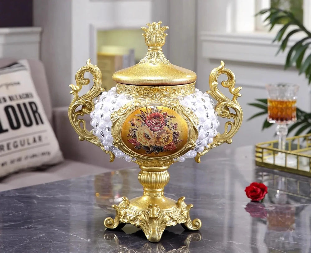 Vase im europäischen Stil - Harz Design - Wohnzimmer Must-have